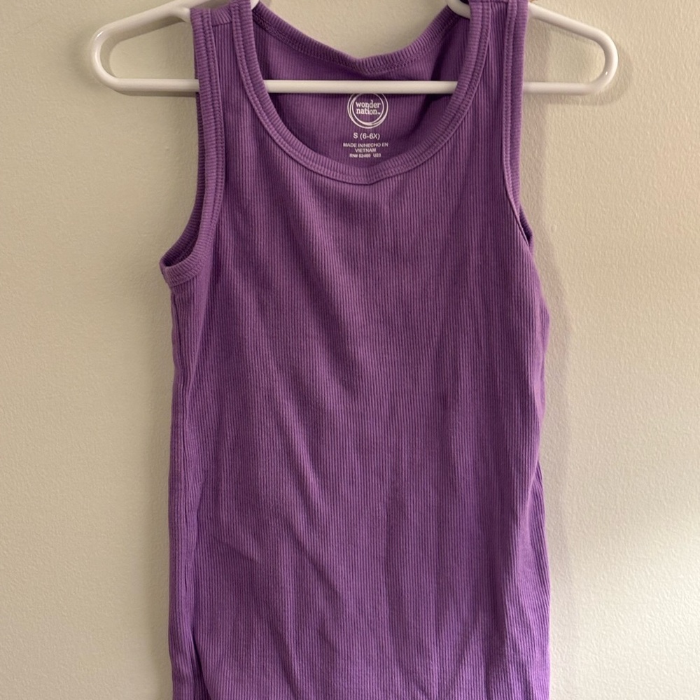 Wonder Nation Lavender Tank Top